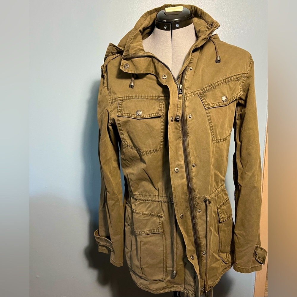Military-style Olive green jacket